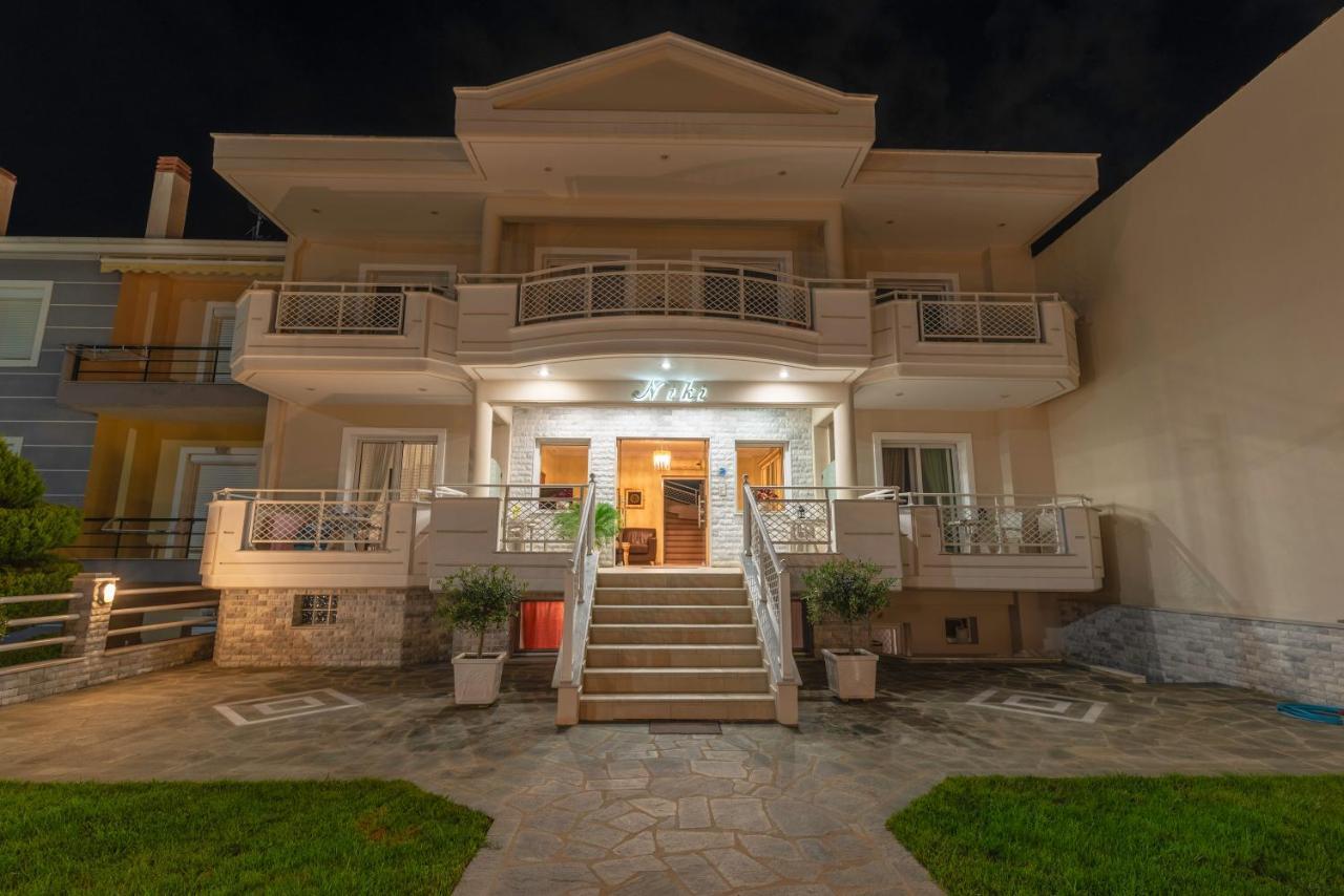 Niki Apartments Chrysi Ammoudia Bagian luar foto